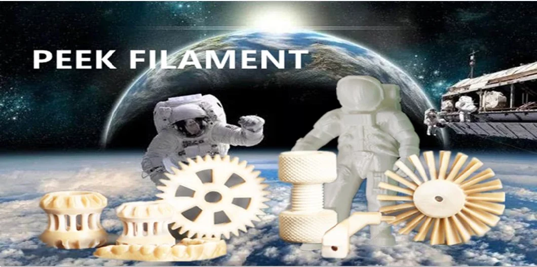 High-End 3D Printers Engineering Materials Outstanding in Every Aspect High Quality 3D Printing Peek Filament Industrial Grade 3D Printer Filament