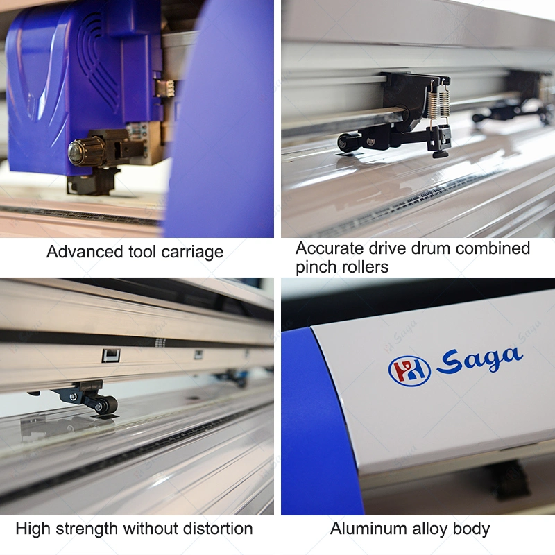 Saga 140cm/55" High Speed and Precise Contour Vinyl Cutter Cutting Plotter Roll Die Cut Machine Sticker